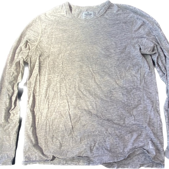 Reigning Champ Long Sleeve Men’s Grey Shirt 🥊 🔥 MSRP $70 - Picture 1 of 8